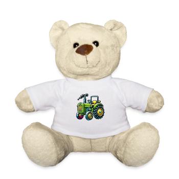 Traktor - Teddy - Weiß - Vorne
