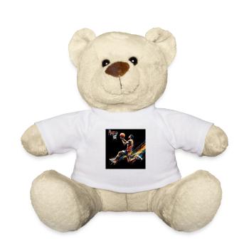 Basketteur - Nounours - blanc - Devant