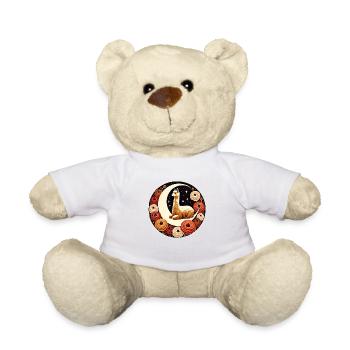 Lama-Mond - Teddy - Weiß - Vorne