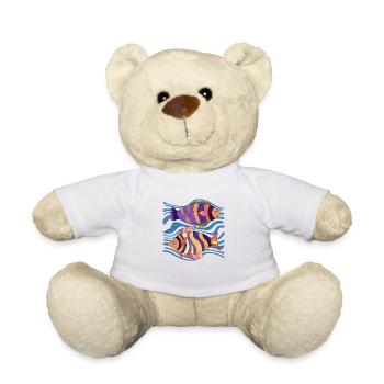 Poissons - Nounours - blanc - Devant