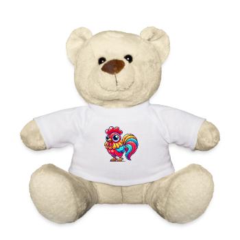 Rooster Rooster - Teddy Bear - white - Front