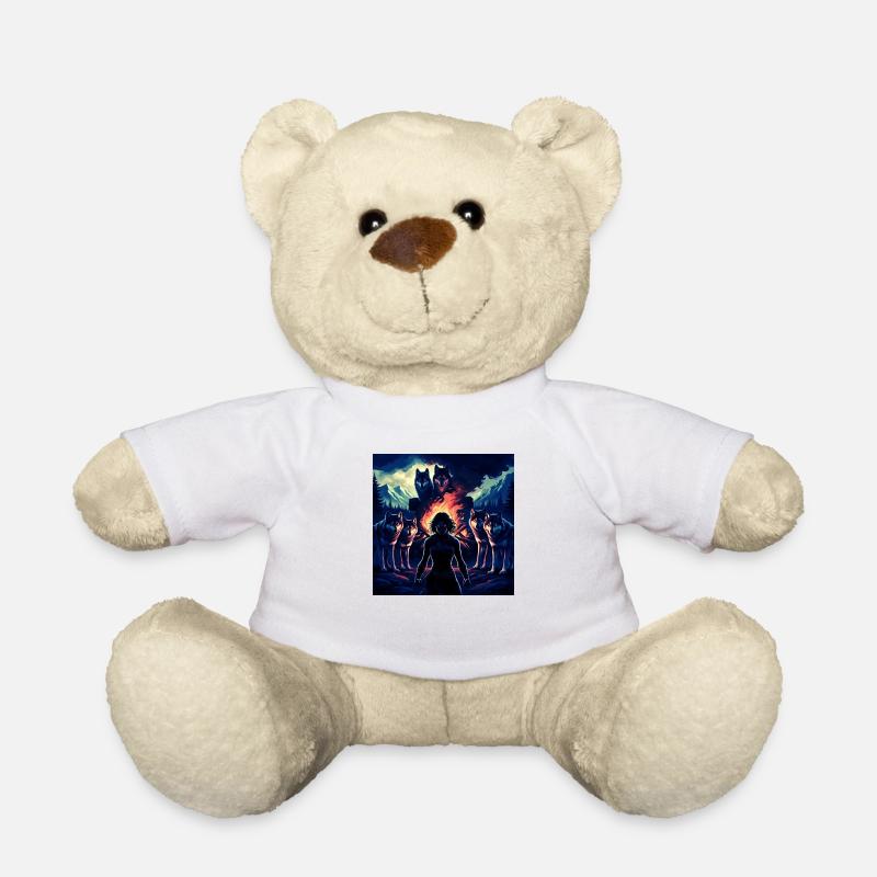 Primal Warrior - Teddy Bear - white