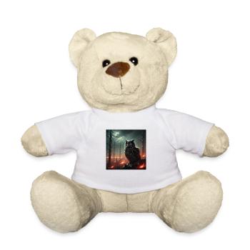 PRIMAL HIBOU - Nounours - blanc - Devant