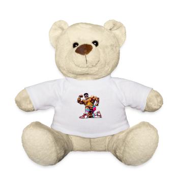 bodybuilder - Teddy Bear - white - Front