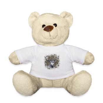 Cerf - Nounours - blanc - Devant