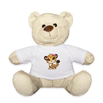 Guépard filles - Nounours - blanc - Devant