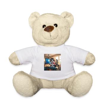 Héros chat - Nounours - blanc - Devant