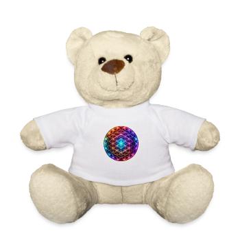 Blume des Lebens - Teddy - Weiß - Vorne