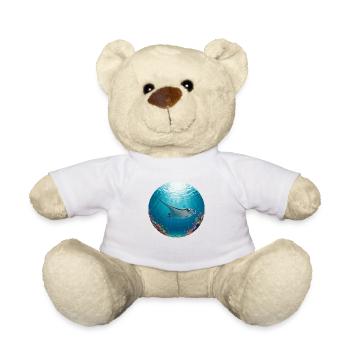 Mantarochen in der Sonne - Teddy - Weiß - Vorne
