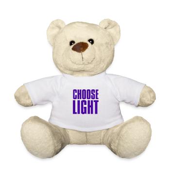 Choisissez la lumière - Nounours - blanc - Devant