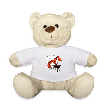 Fox Grills Saucisses Grill Master Grilling Cuisson - Nounours - blanc - Devant