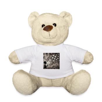 Kein Banksy - Wünsche in den Sternen - Teddy - Weiß - Vorne