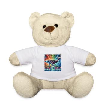 Baleine : animal de pouvoir - Nounours - blanc - Devant