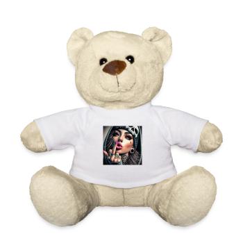 Fuck u - Teddy Bear - white - Front