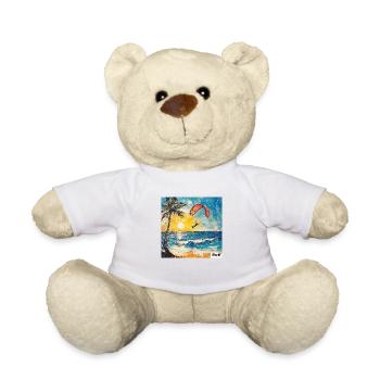 Cerf-volant - Nounours - blanc - Devant