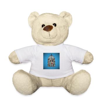 Villes italiennes - Nounours - blanc - Devant