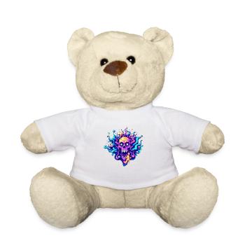 Skull - Teddy - Weiß - Vorne