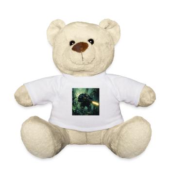 Sci Fi Krieger3 - Teddy - Weiß - Vorne