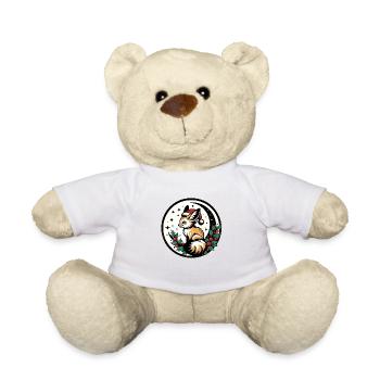 Renard de Noël - Nounours - blanc - Devant