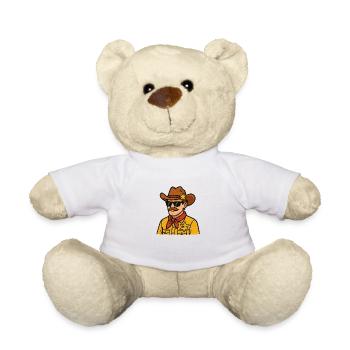 cow-boy - Nounours - blanc - Devant