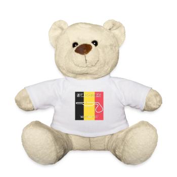 "Circuit de Revolver" - Teddy - Weiß - Vorne