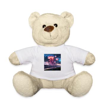 Leonardo Anime XL In a surreal lunar offbeat - Teddy - Weiß - Vorne
