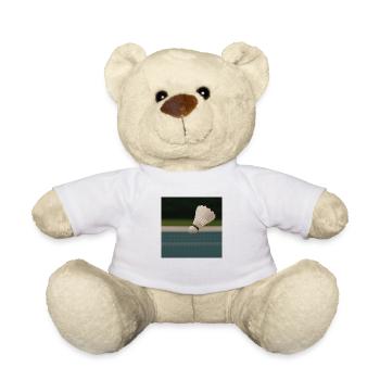 Sport - Badminton - Nounours - blanc - Devant