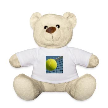 Sportarten - Tennis - Teddy - Weiß - Vorne