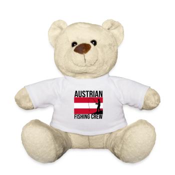 Austrian Fishing Crew Angler Shirt - Teddy Bear - white - Front
