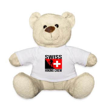 Swiss Hiking Crew Chemise de randonnée - Nounours - blanc - Devant