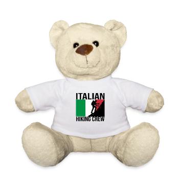 Italian Hiking Crew Hiking Shirt - Teddy Bear - white - Front
