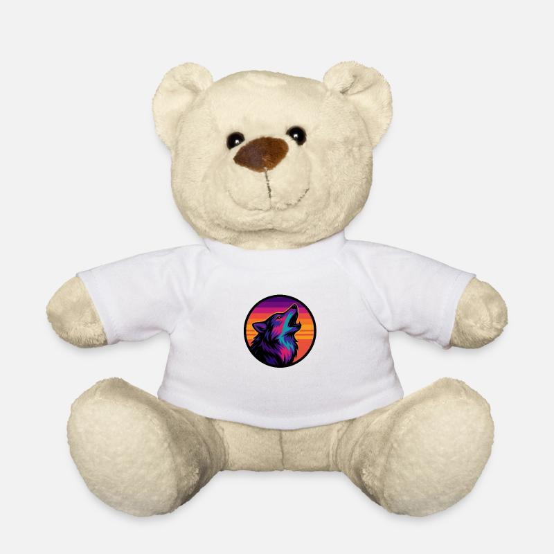 Wolf - Teddy - Weiß