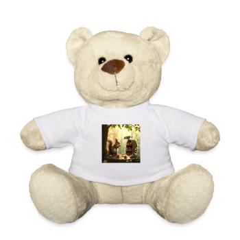 C2 Working with - Teddy Bear - white - Front