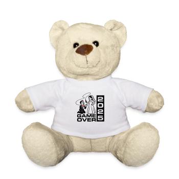 Hochzeit Game Over 2025 - Teddy - Weiß - Vorne