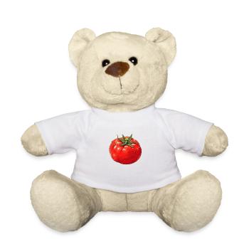 Tomato - Teddy Bear - white - Front