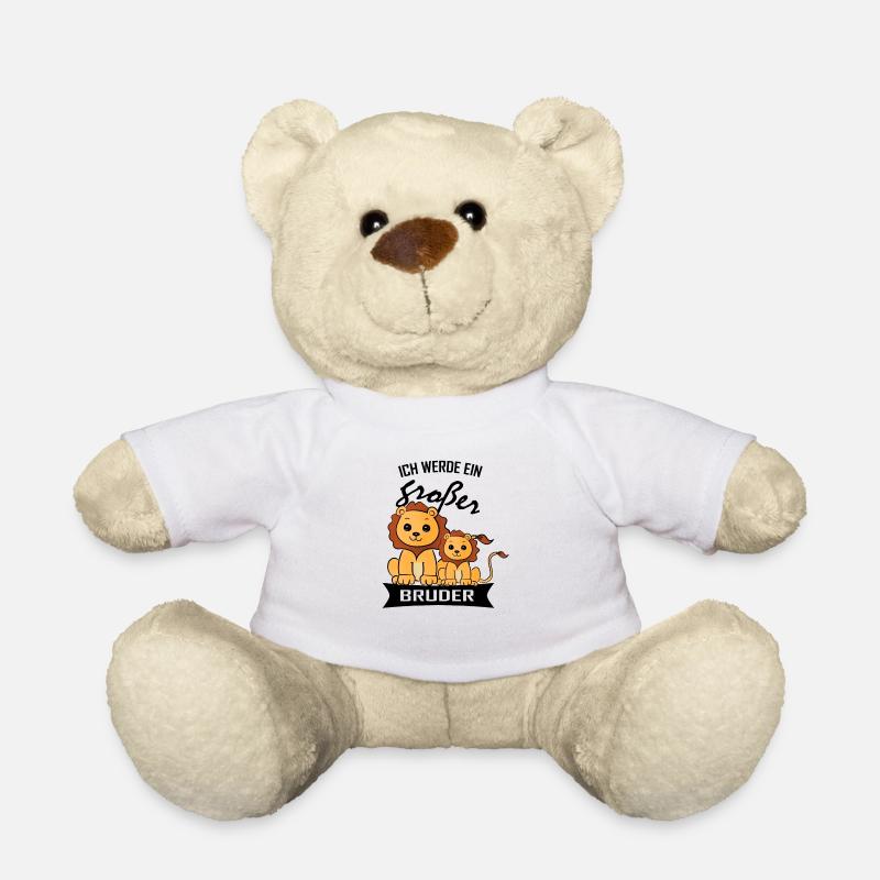 Ich werde ein großer Bruder - Teddy - Weiß