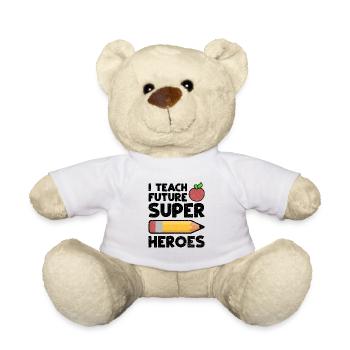 I Teach Future Superheroes - Teddy - Weiß - Vorne
