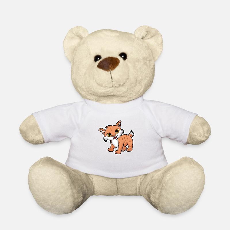 Luchs - Teddy - Weiß