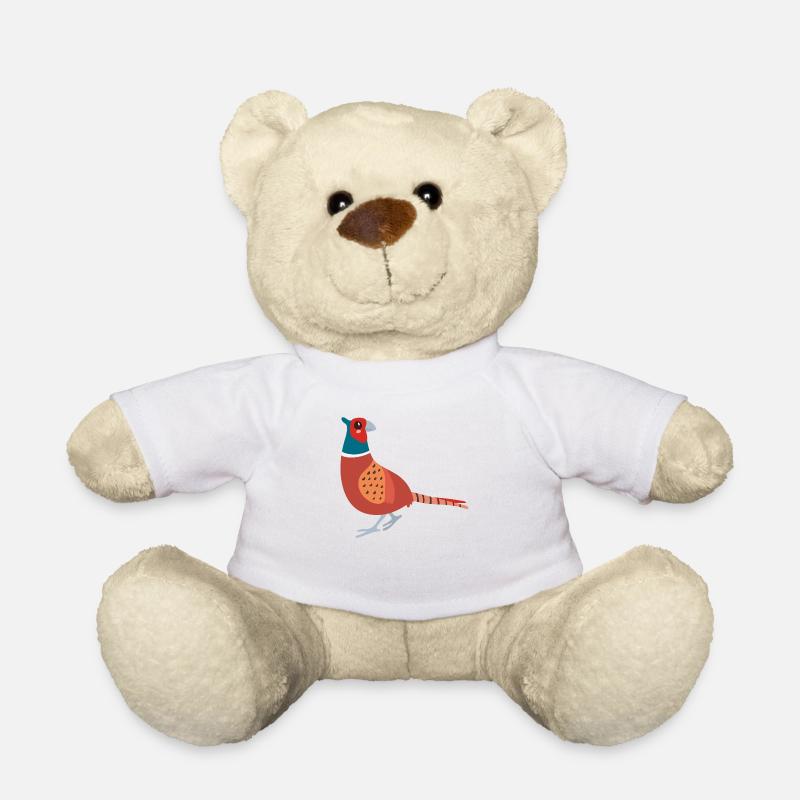 Fasan - Teddy - Weiß
