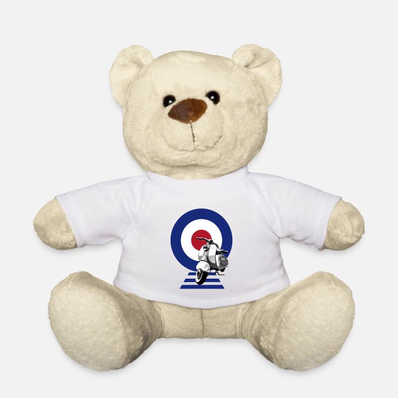 Mod Target Scooter - Teddy Bear - white