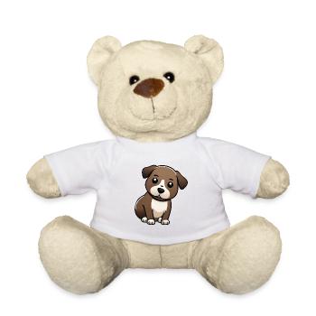 Juste un chien mignon - Nounours - blanc - Devant
