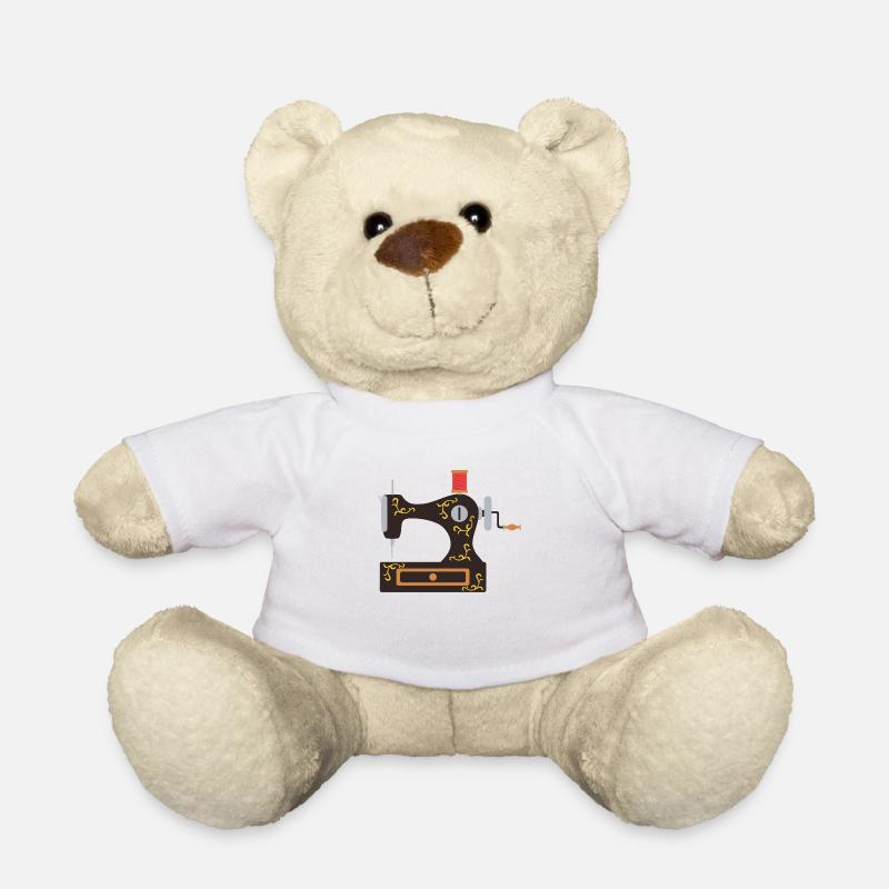 Nähmaschine - Teddy - Weiß