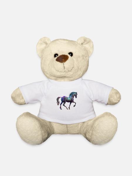 Équitation - Nounours - blanc