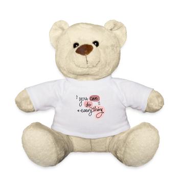Vous pouvez faire la motivation en disant - Nounours - blanc - Devant
