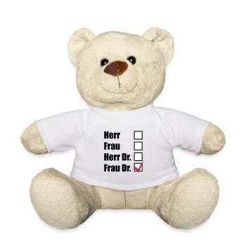 Frau Doktor - Teddy - Weiß - Vorne