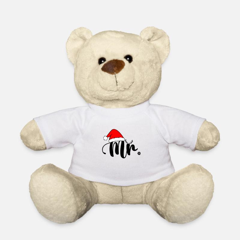 Monsieur Noël - Teddy - Weiß