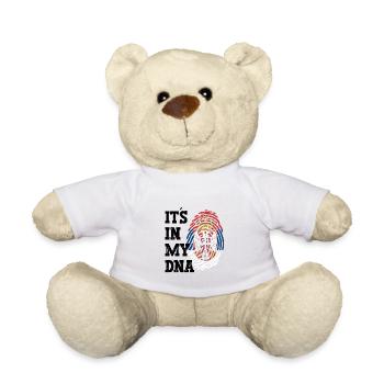 Serbia Serbian Flag Srbija Serbs Gift - Teddy Bear - white - Front