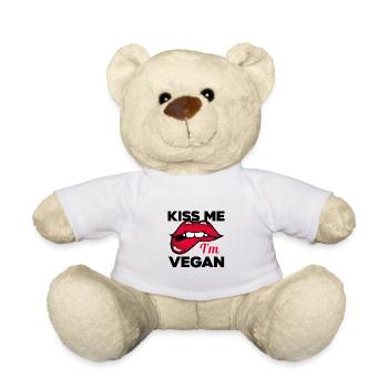 Vegan Vegan Veganism Gift Vegan - Teddy Bear - white - Front