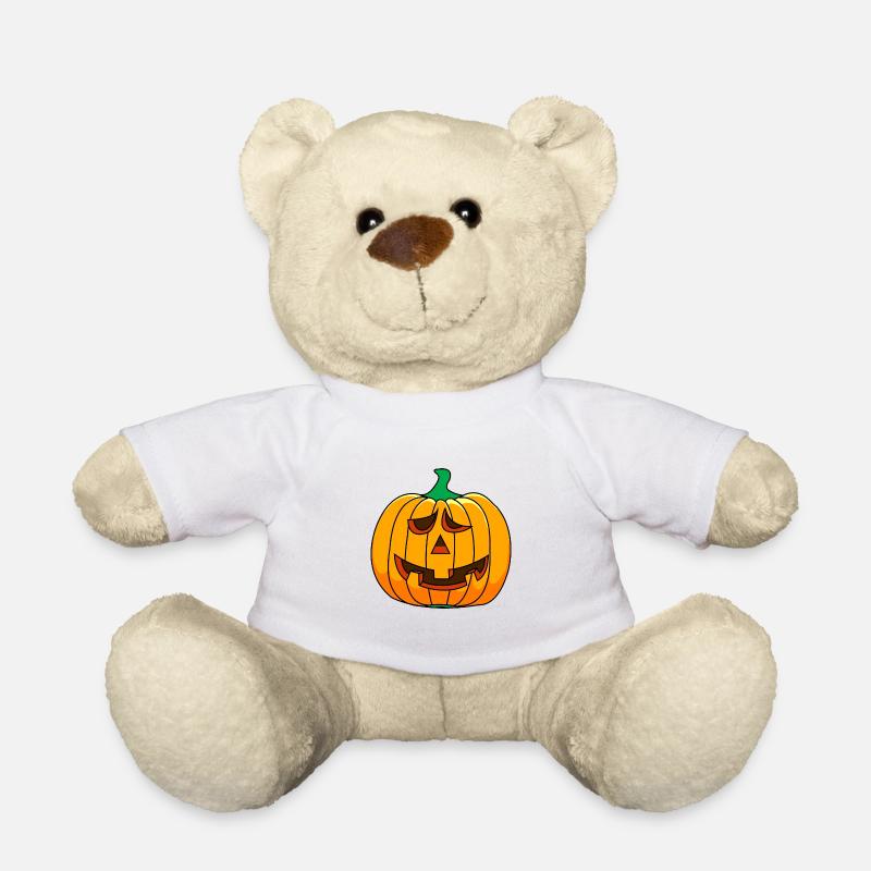 kürbis - Teddy - Weiß