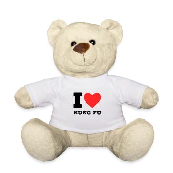 J’adore le Kung Fu - Nounours - blanc - Devant